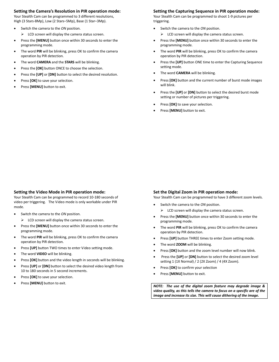 Stealth Cam STC-AC540IR Archer's Choice User Manual | Page 5 / 12