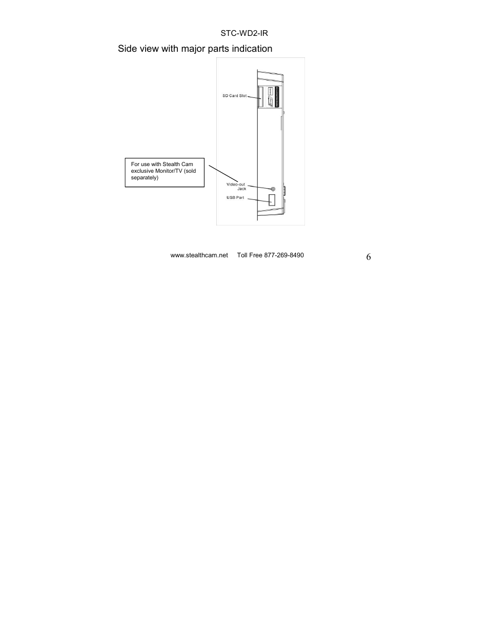 Stealth Cam STC-WD2IR I230IR User Manual | Page 6 / 41