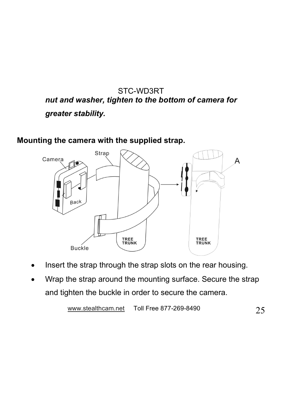 Stealth Cam STC-WD3RT I330RT User Manual | Page 25 / 47