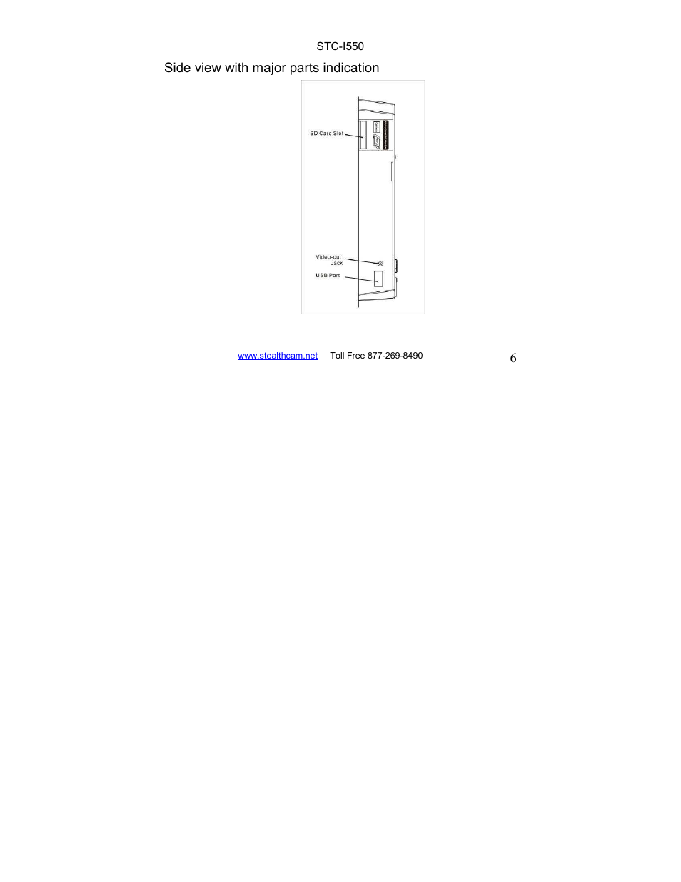 Stealth Cam STC-I550 User Manual | Page 6 / 39