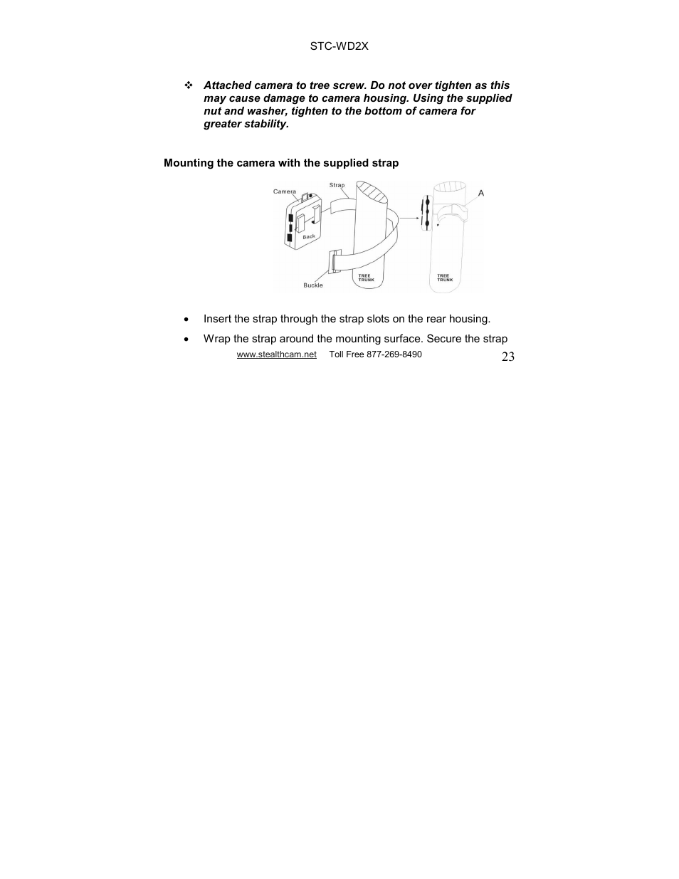 Stealth Cam STC-WD2X V230 User Manual | Page 23 / 42