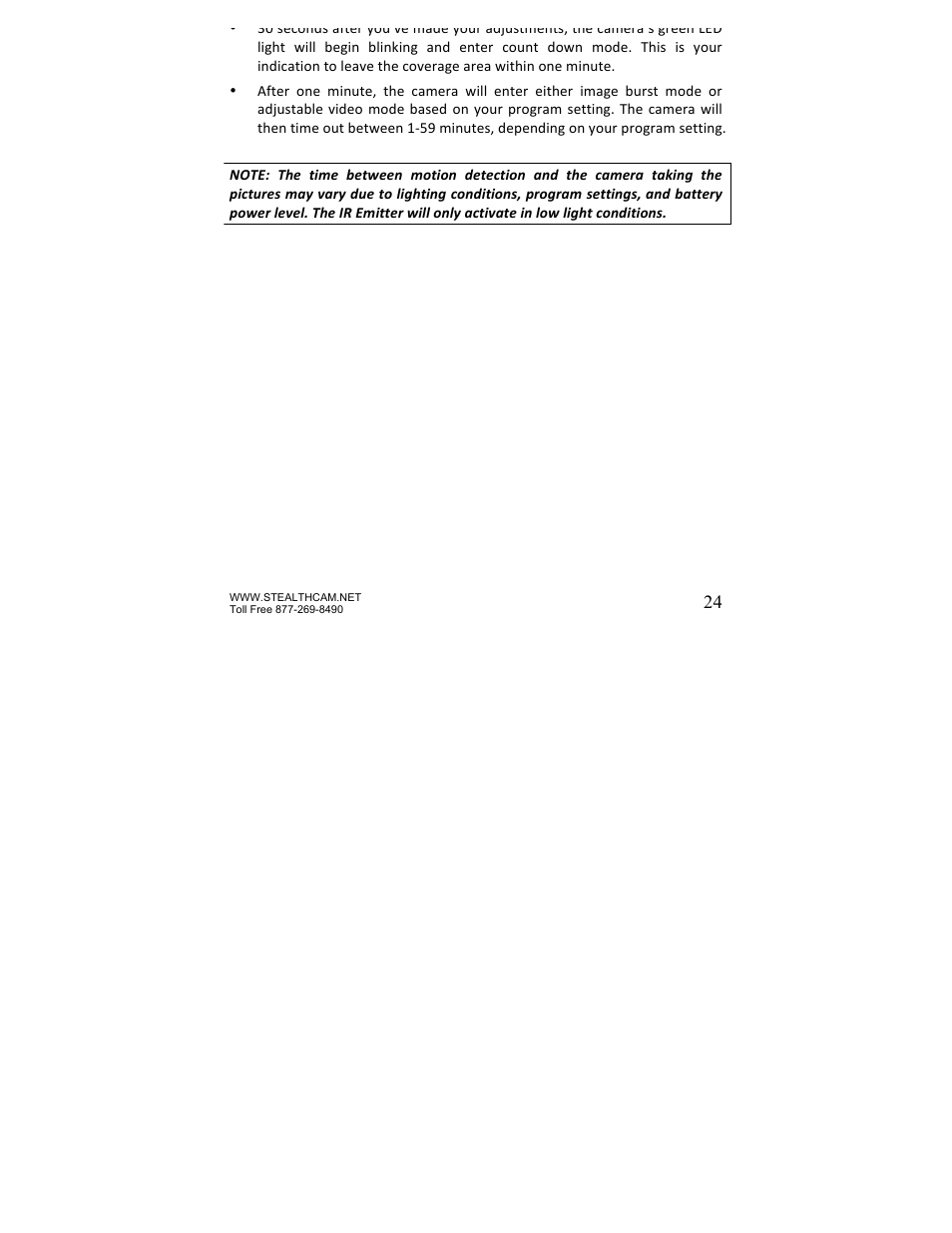 Stealth Cam STC-P8XT Prowler-XT User Manual | Page 24 / 42