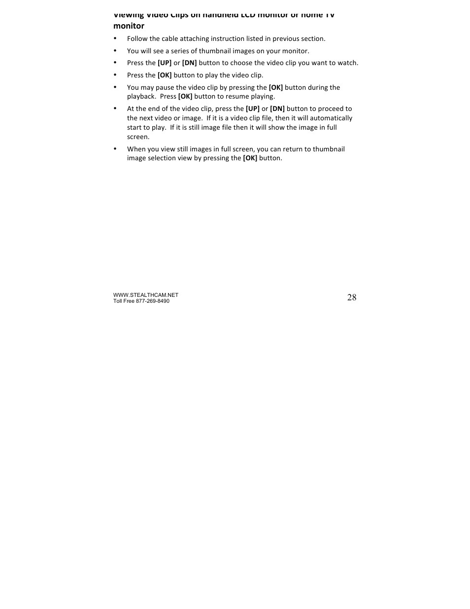 Stealth Cam STC-P8XT Prowler-XT User Manual | Page 28 / 42