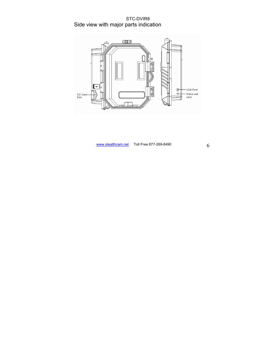 Stealth Cam STC-DVIR8 Sniper-IR User Manual | Page 6 / 43
