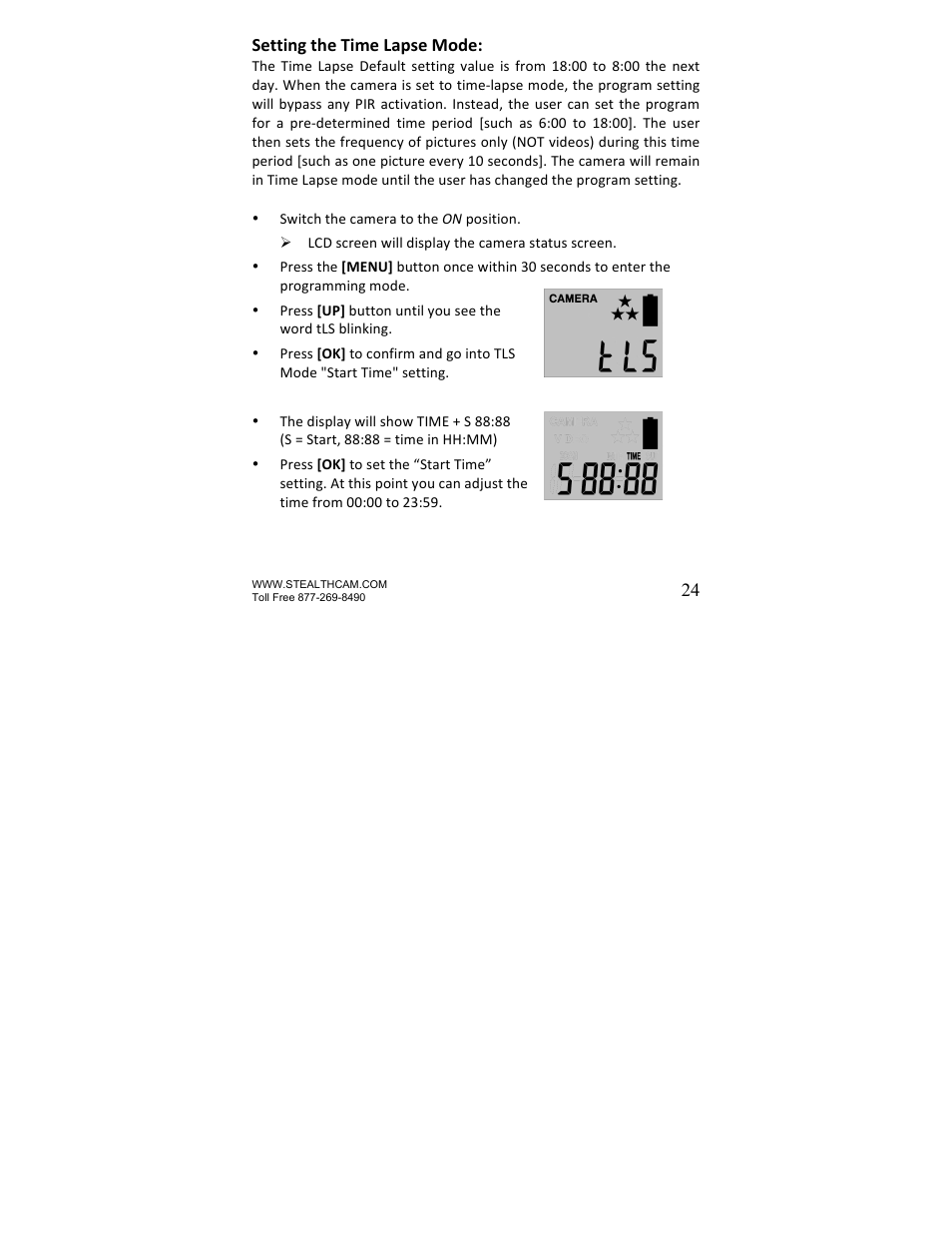 Stealth Cam STC-U840IRNG UNIT-OPS User Manual | Page 24 / 45
