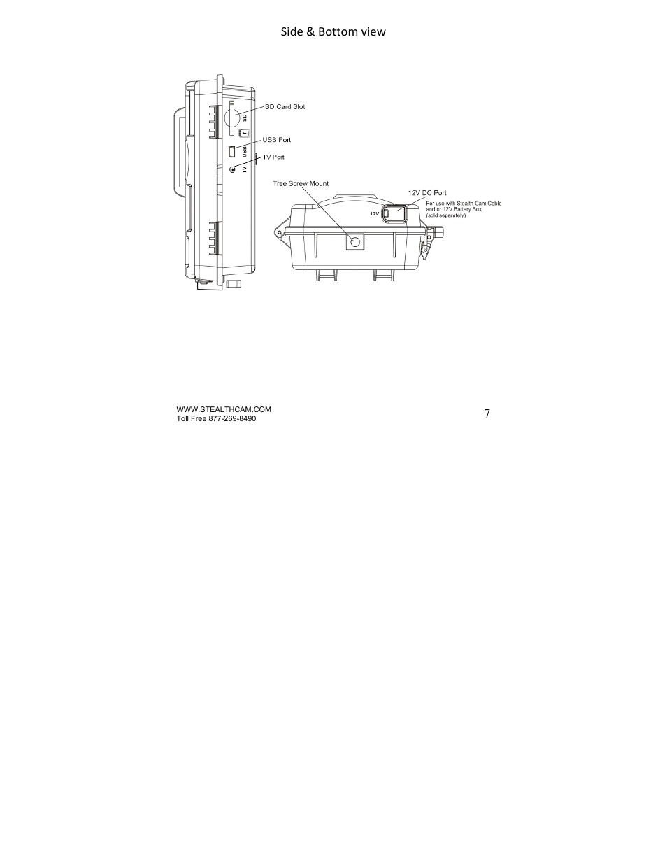 Stealth Cam STC-U840IRNG UNIT-OPS User Manual | Page 7 / 45