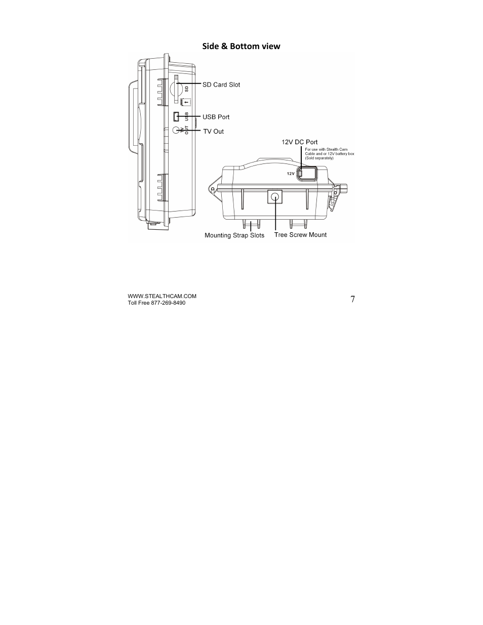 Camera kit content | Stealth Cam STC-U840IRS1 UNIT-S1-Presets User Manual | Page 7 / 42
