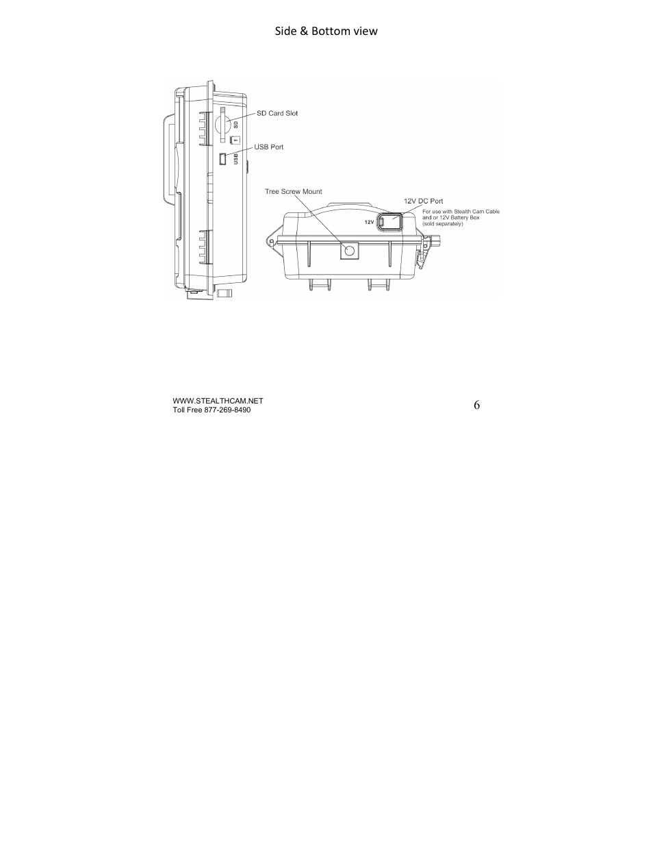 Stealth Cam STC-U840IR UNIT User Manual | Page 6 / 36