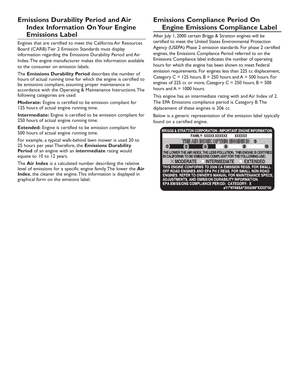 Briggs & Stratton 073002 User Manual | Page 24 / 72