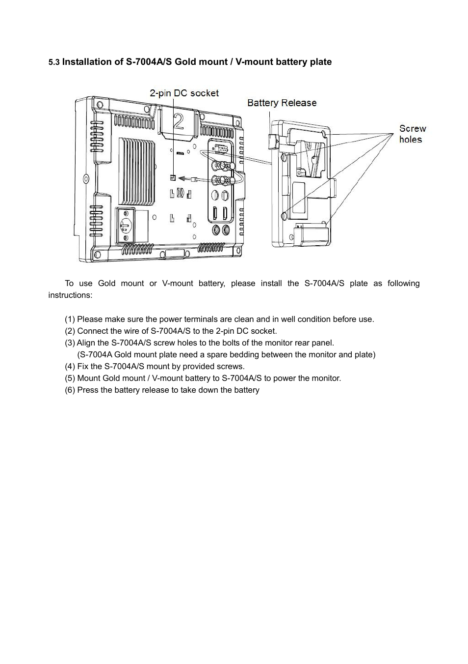 SWIT Electronics S-1092H User Manual | Page 12 / 16
