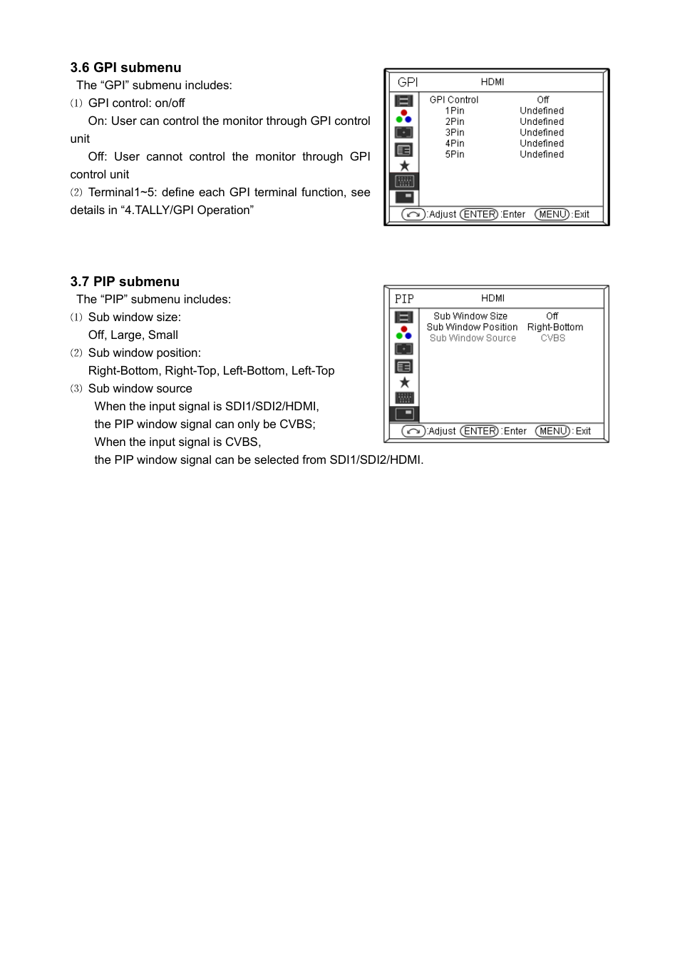 SWIT Electronics S-1092H User Manual | Page 9 / 16