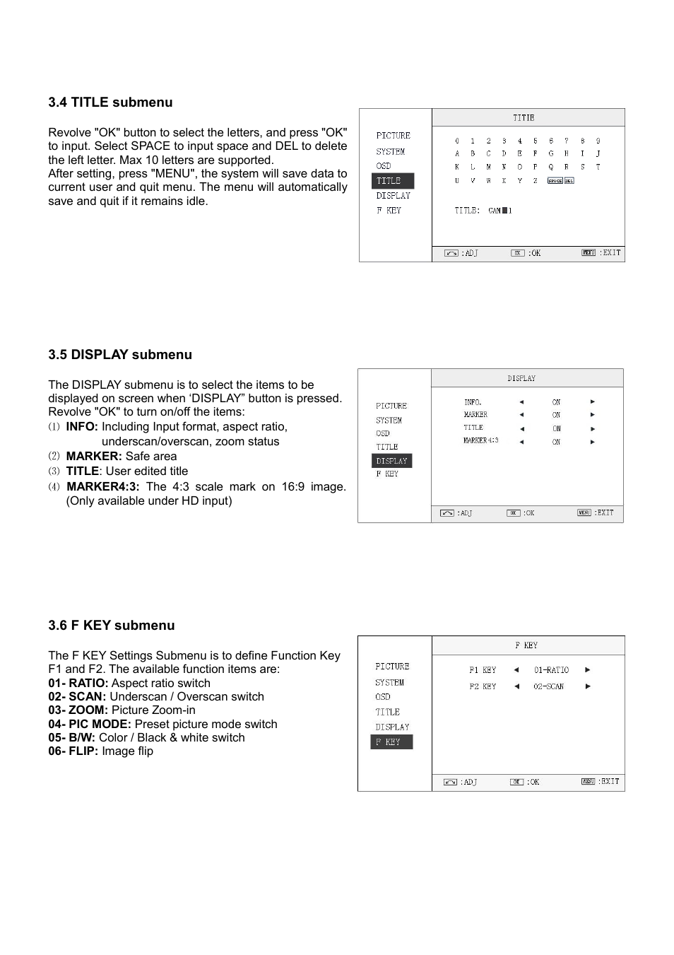 SWIT Electronics S-1071H User Manual | Page 8 / 12