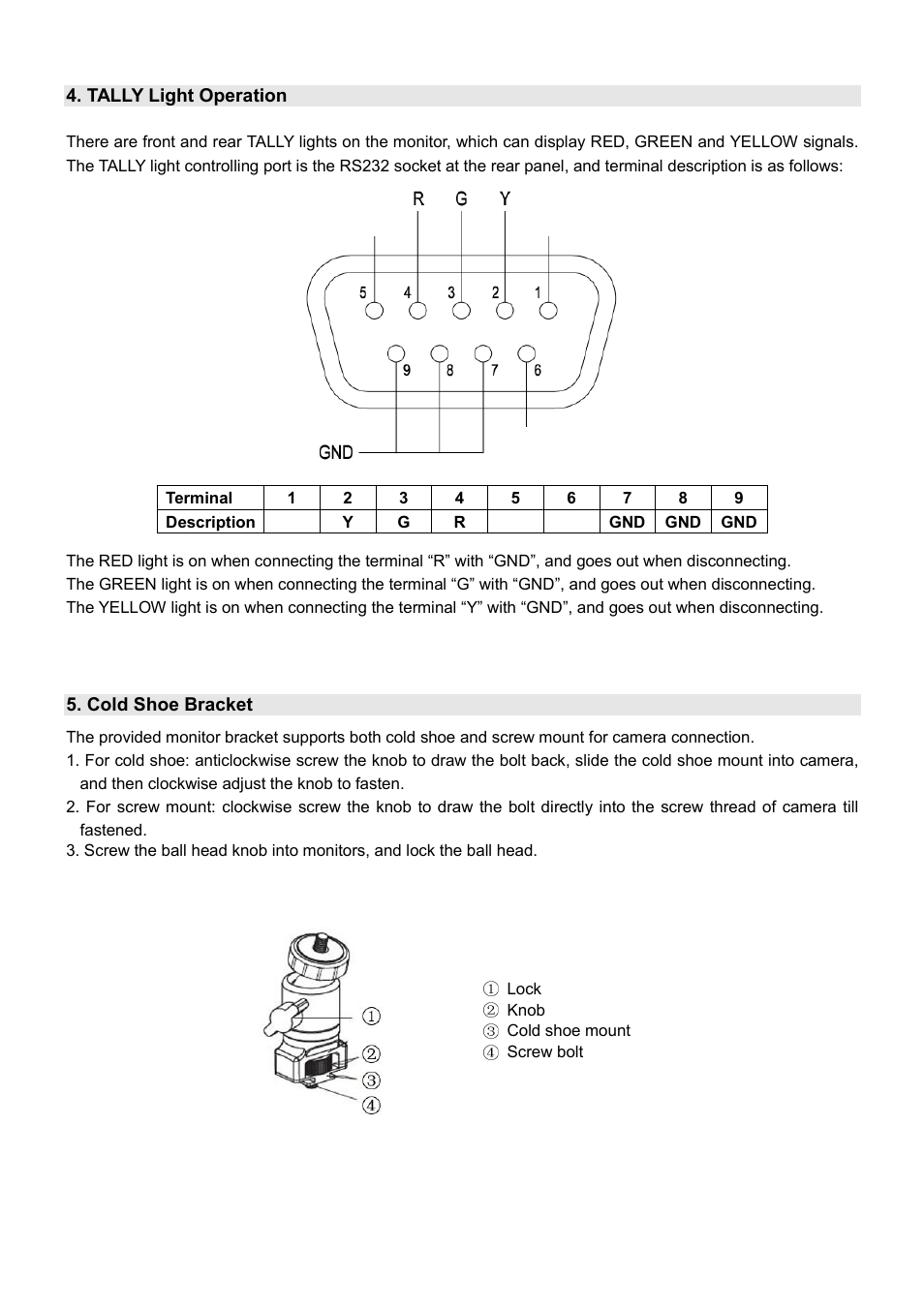 SWIT Electronics S-1071H User Manual | Page 9 / 12