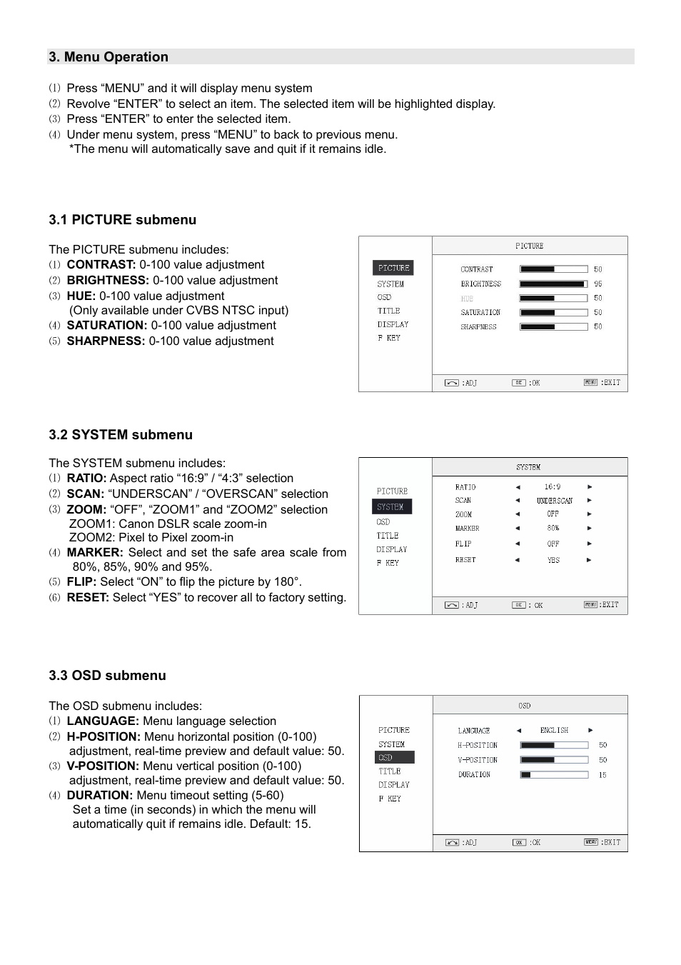 SWIT Electronics S-1090H User Manual | Page 7 / 12
