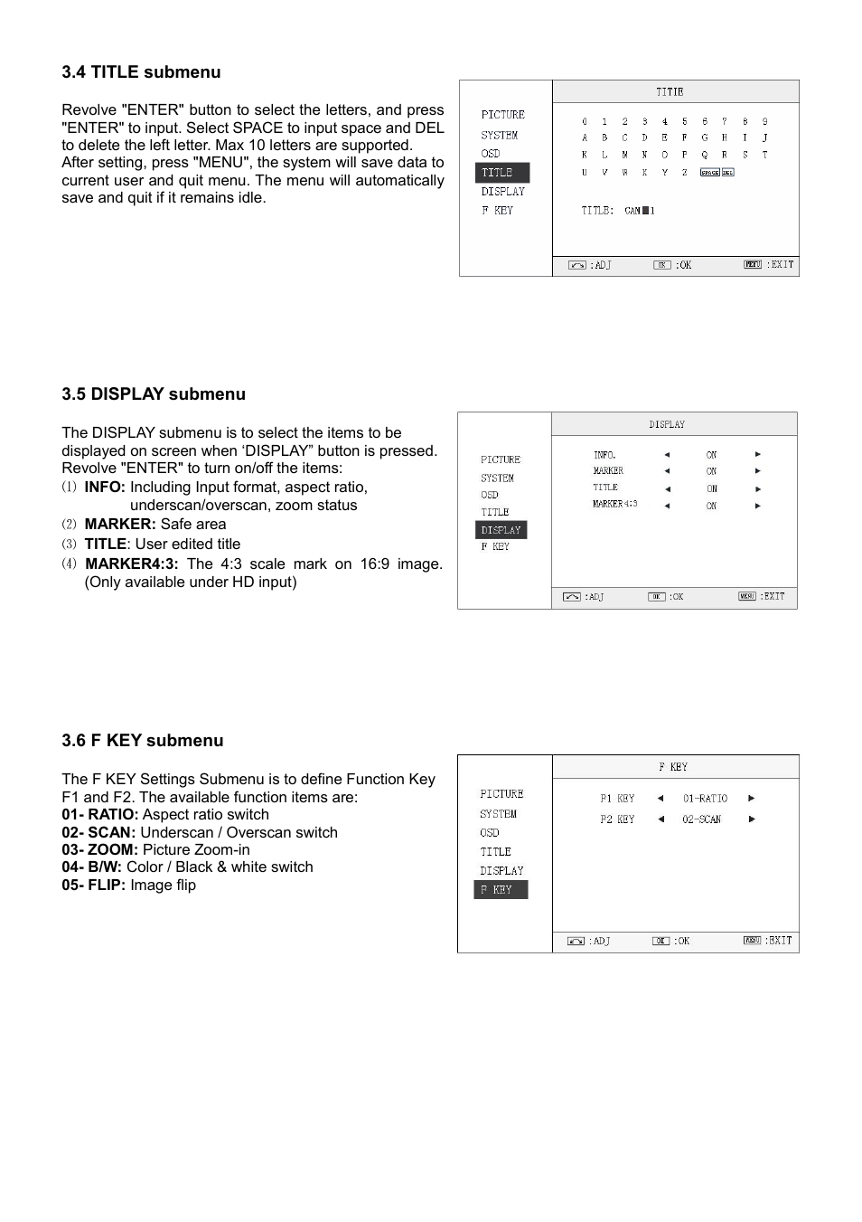 SWIT Electronics S-1090H User Manual | Page 8 / 12