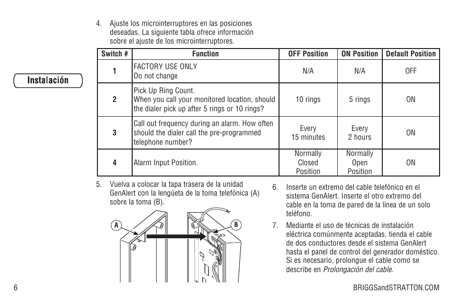 Briggs & Stratton Model 040205-0 User Manual | Page 28 / 64