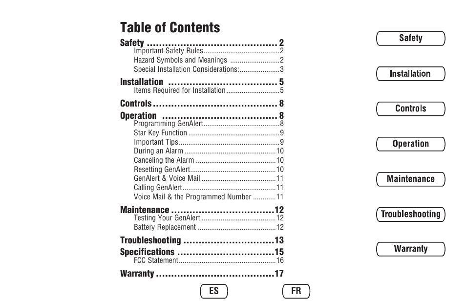 Briggs & Stratton Model 040205-0 User Manual | Page 3 / 64