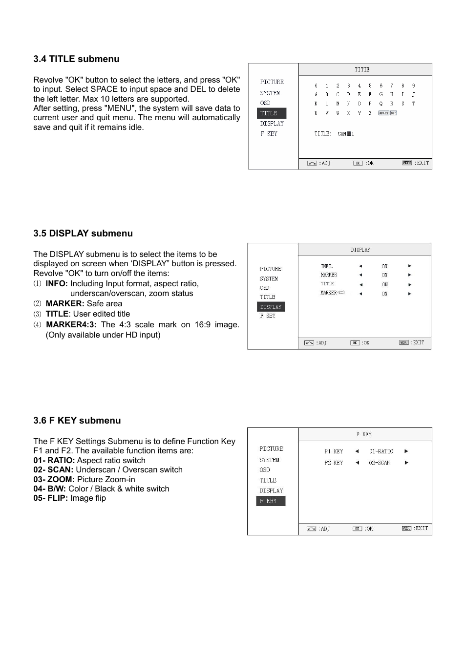 SWIT Electronics M-1090H User Manual | Page 8 / 12