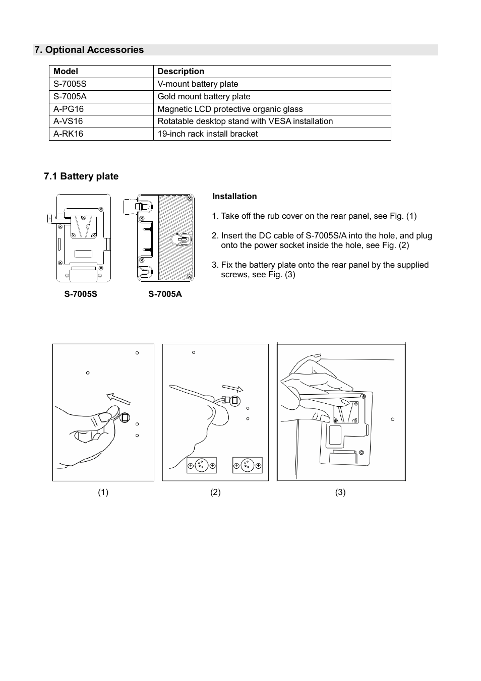 SWIT Electronics S-1161H User Manual | Page 11 / 16