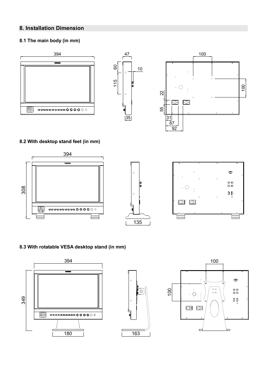 SWIT Electronics S-1161H User Manual | Page 14 / 16