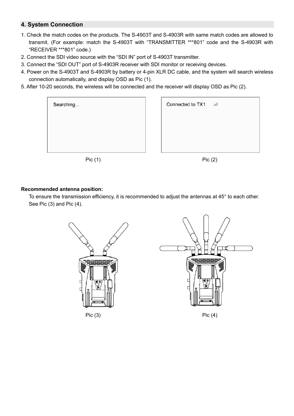SWIT Electronics S-4903R User Manual | Page 7 / 12