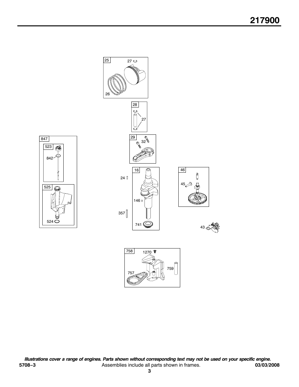 Briggs & Stratton 217900 User Manual | Page 3 / 15