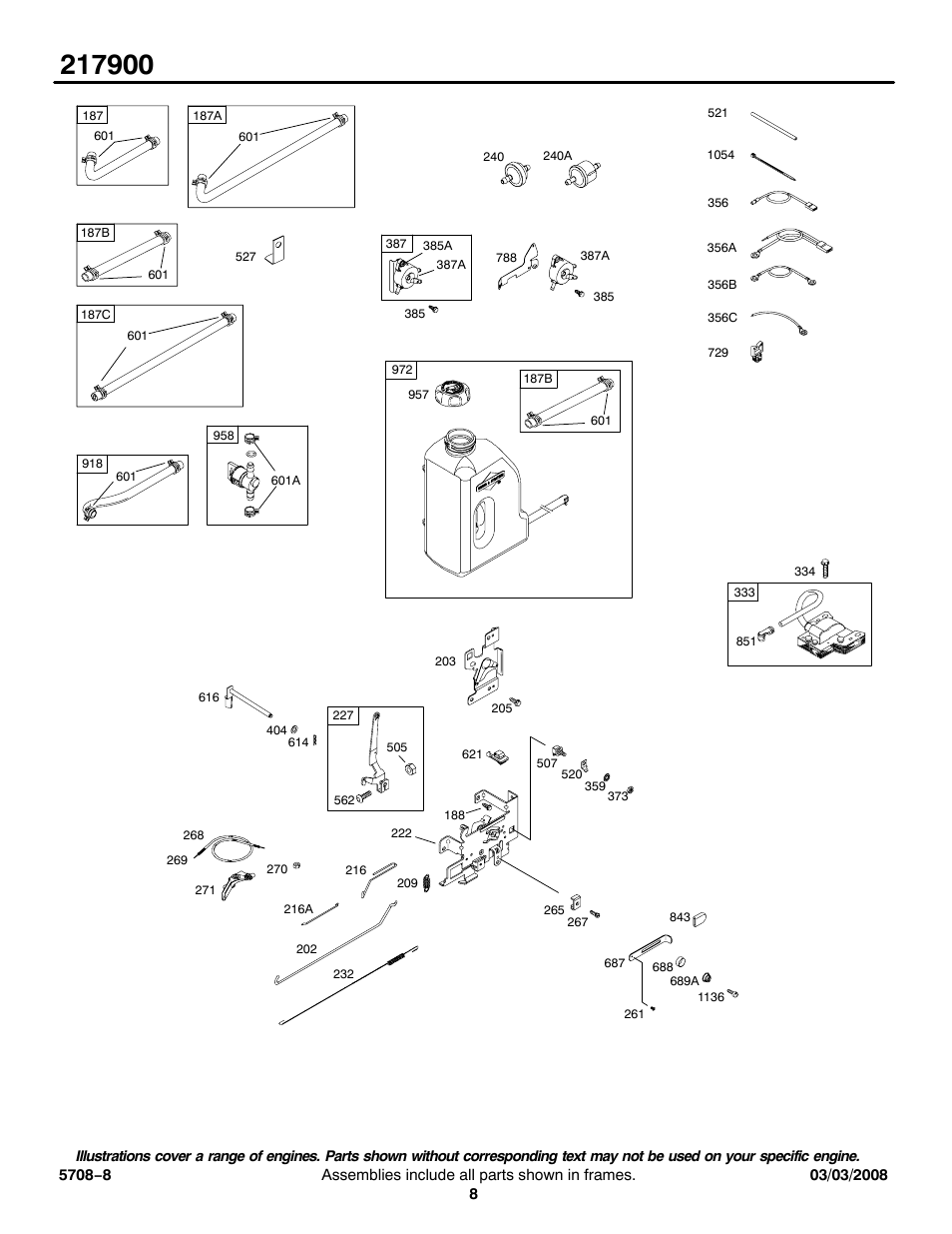 Briggs & Stratton 217900 User Manual | Page 8 / 15