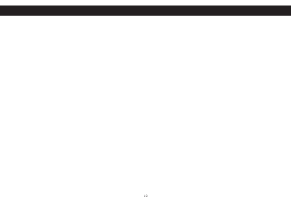 TDK TVT1001 User Manual | Page 33 / 36