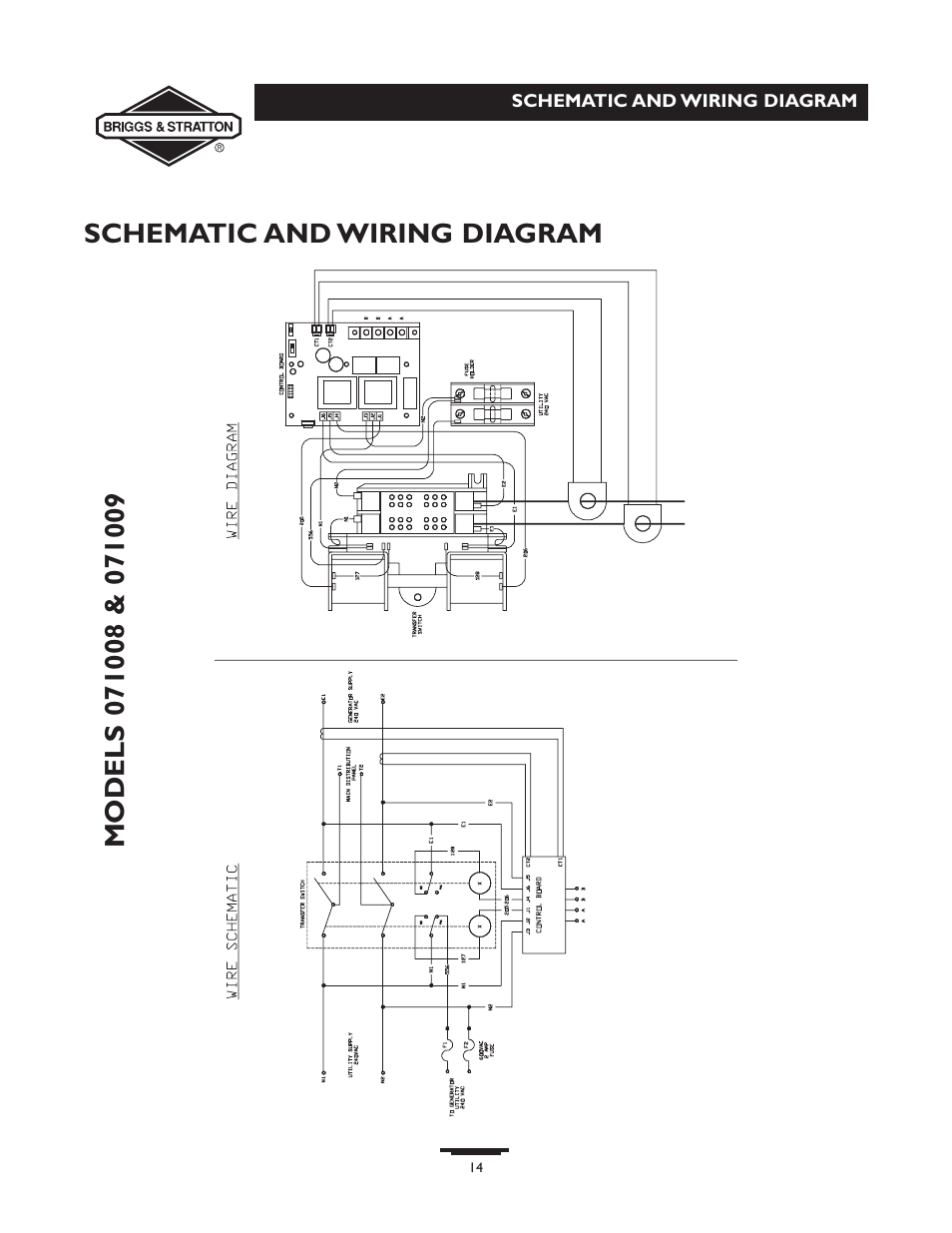 Specificatio, Specifications | Briggs & Stratton 71009 User Manual | Page 14 / 44