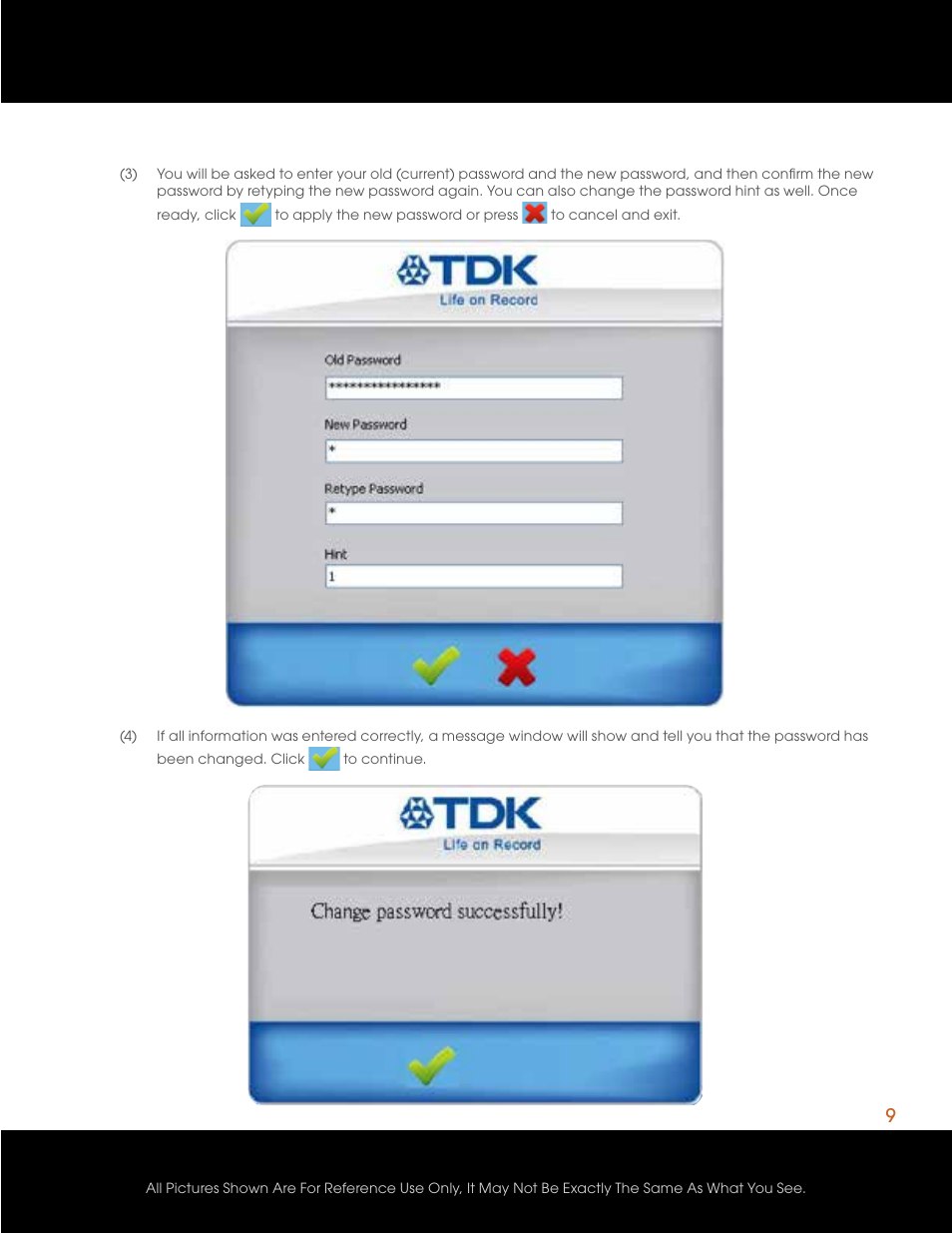 TDK Life on Record Lock User Manual | Page 10 / 17