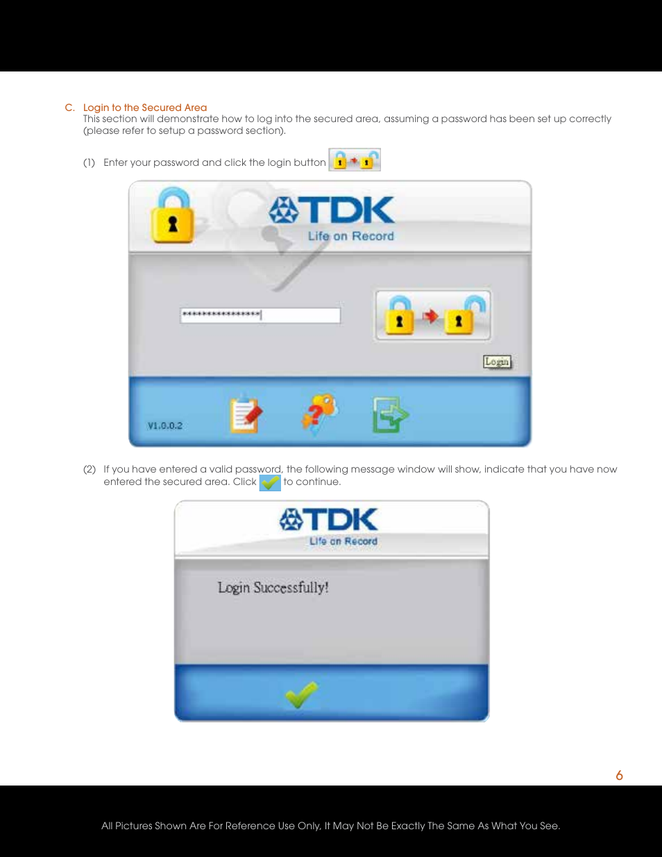 TDK Life on Record Lock User Manual | Page 7 / 17