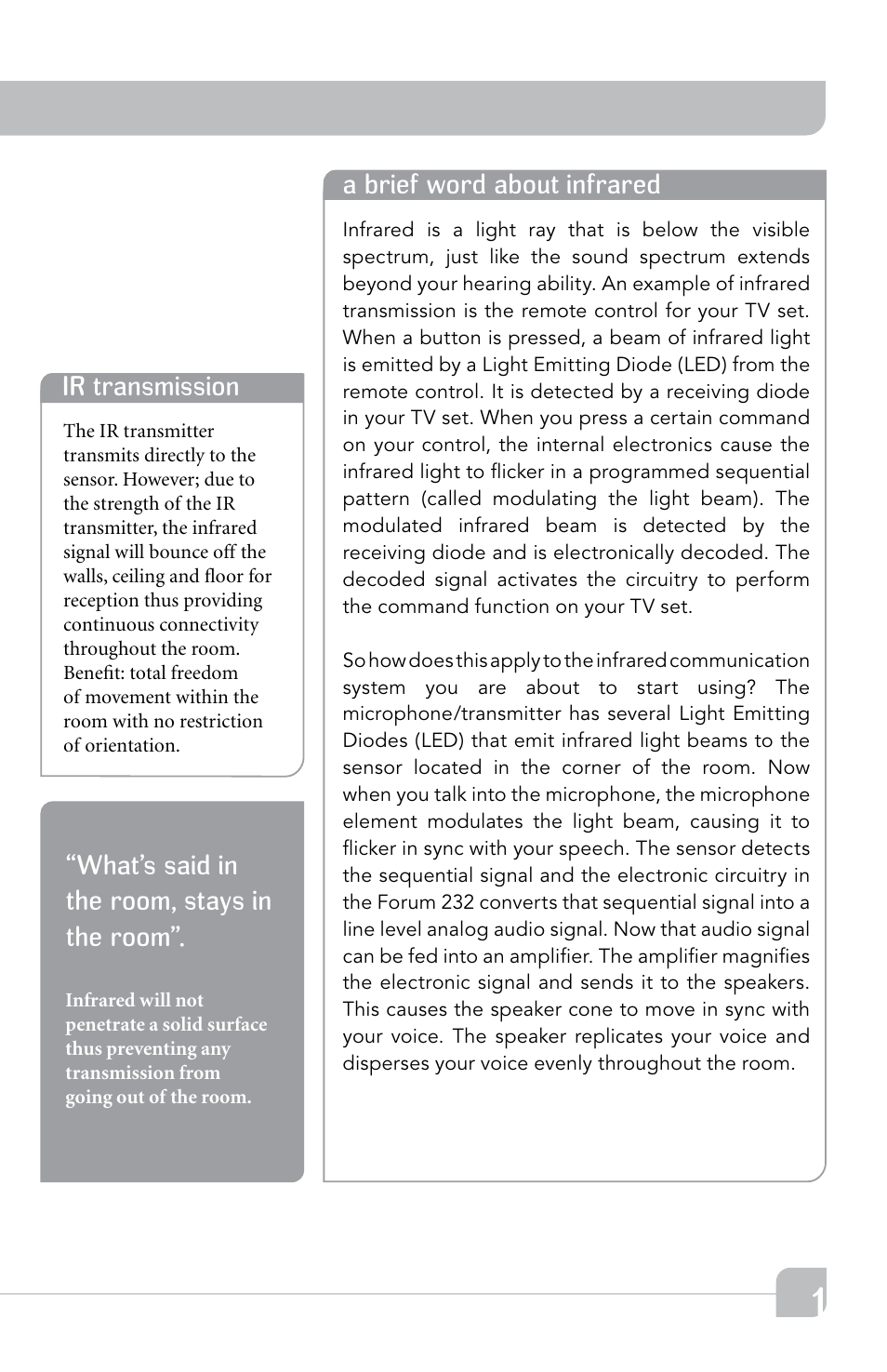 TeachLogic Forum 232 User Manual | Page 5 / 24