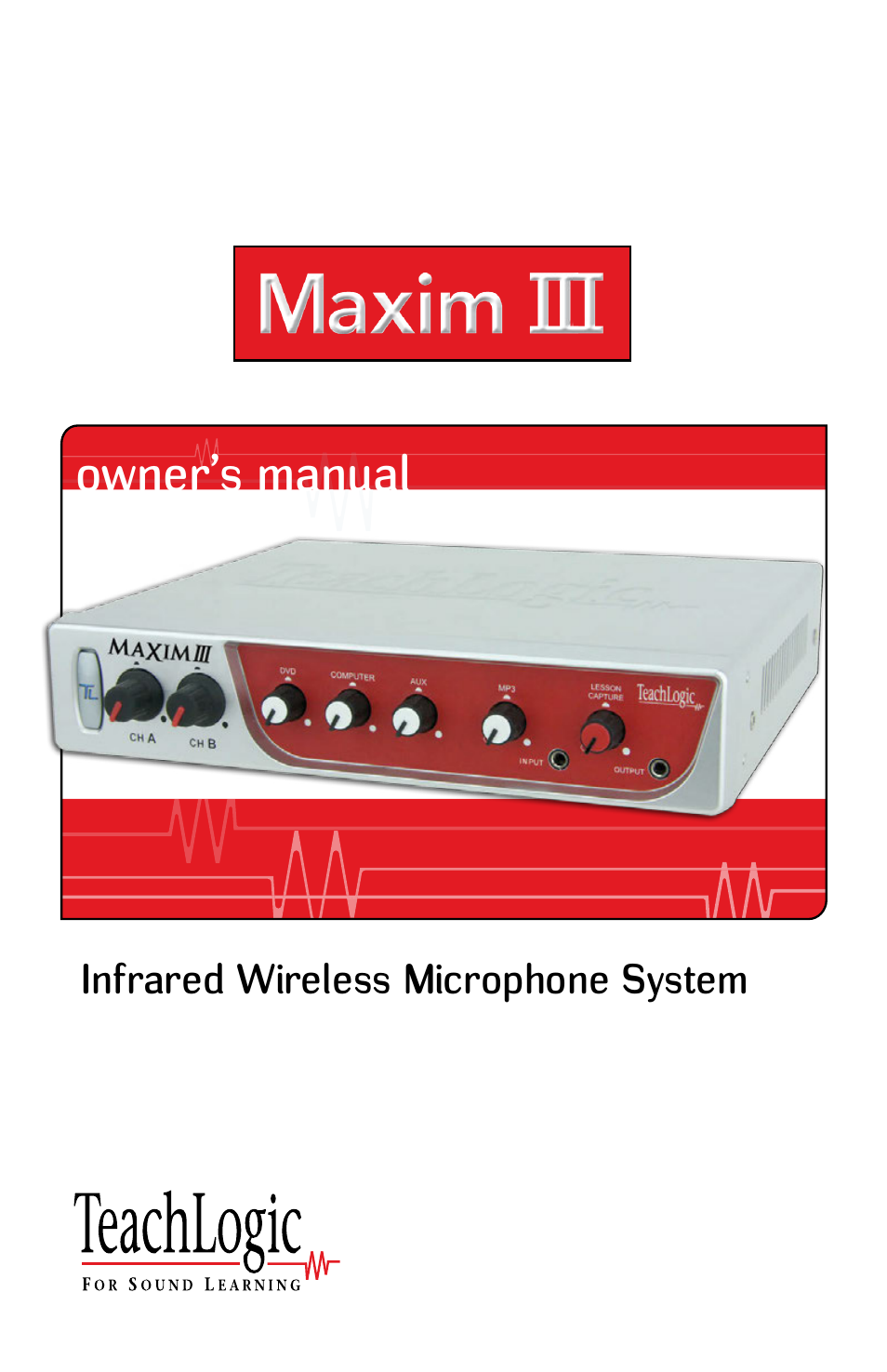 TeachLogic Maxim III User Manual | 28 pages