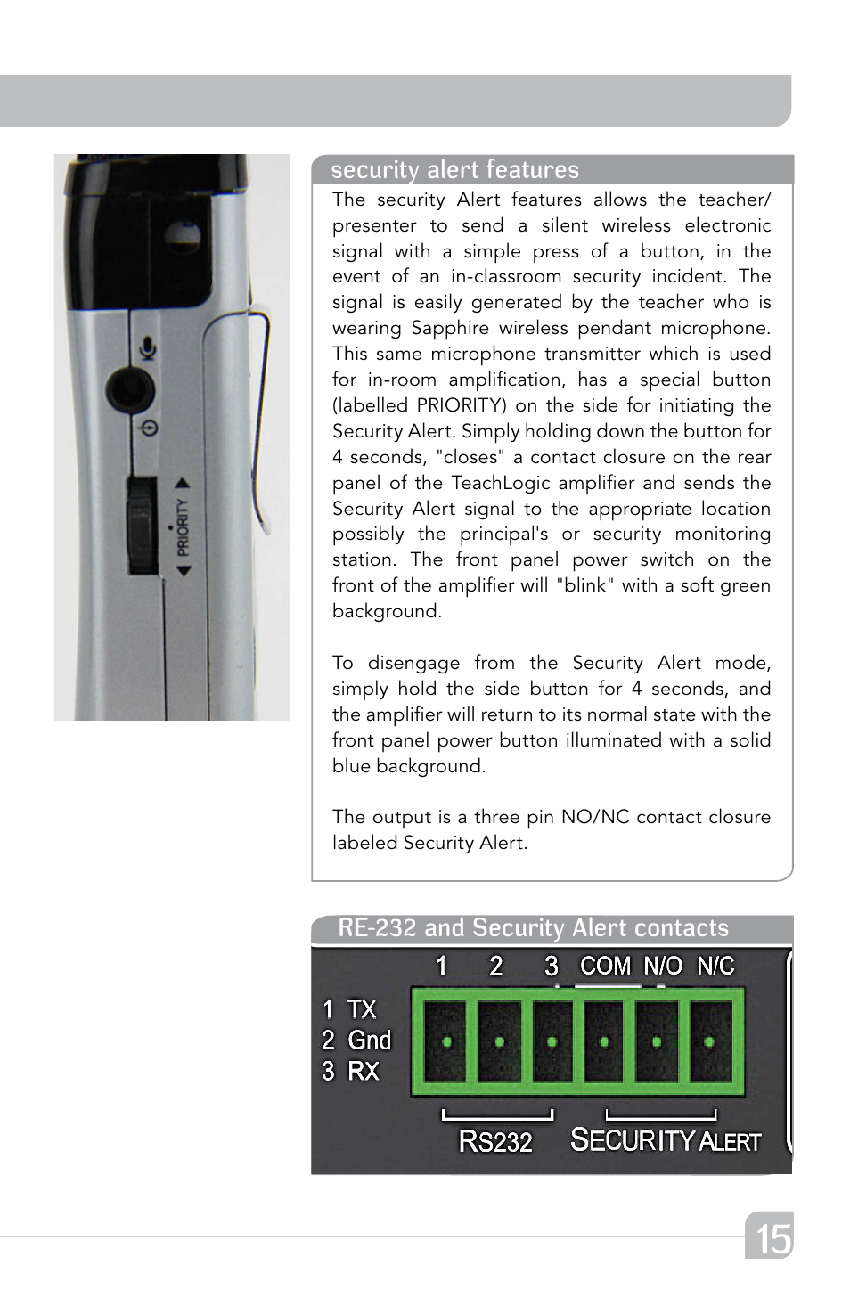 TeachLogic Spectrum III User Manual | Page 21 / 28