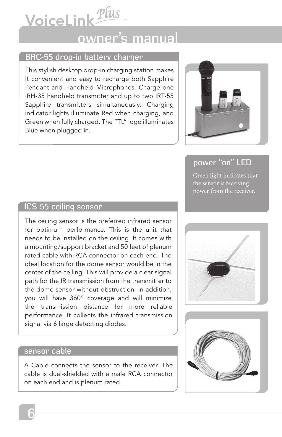 Voicelink, Owner’s manual | TeachLogic VoiceLink Plus User Manual | Page 12 / 26