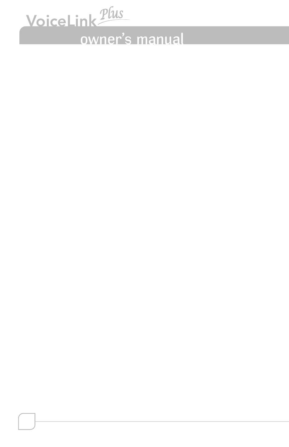 TeachLogic VoiceLink Plus User Manual | Page 2 / 26