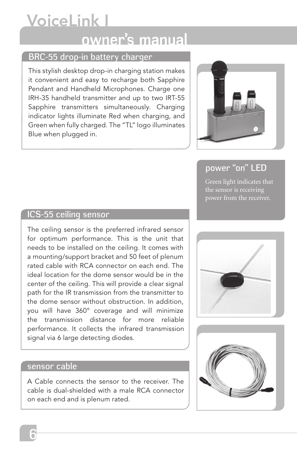 Voicelink i, Owner’s manual | TeachLogic VOICELINK I User Manual | Page 12 / 24