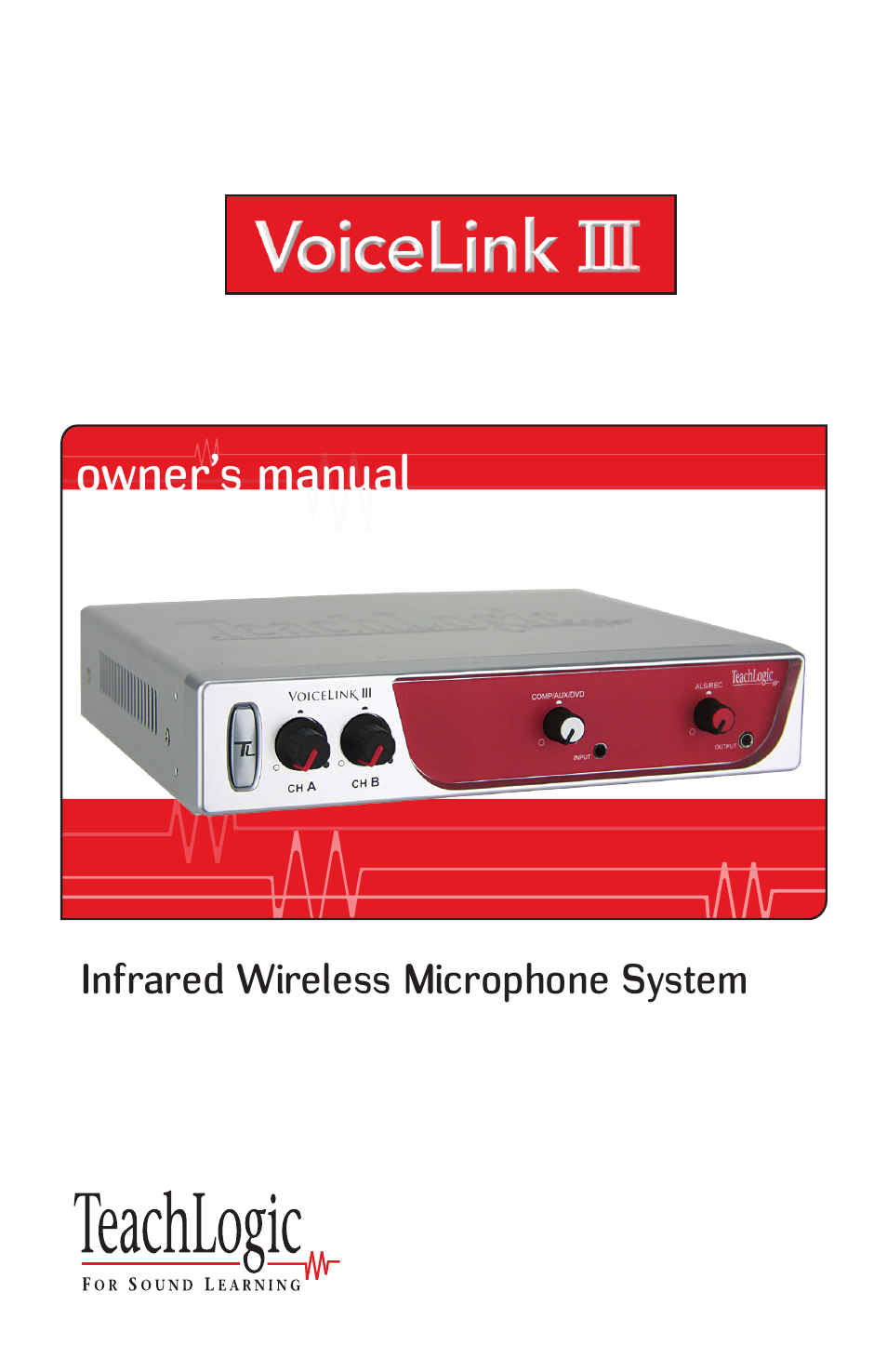 TeachLogic VOICELINK III User Manual | 24 pages