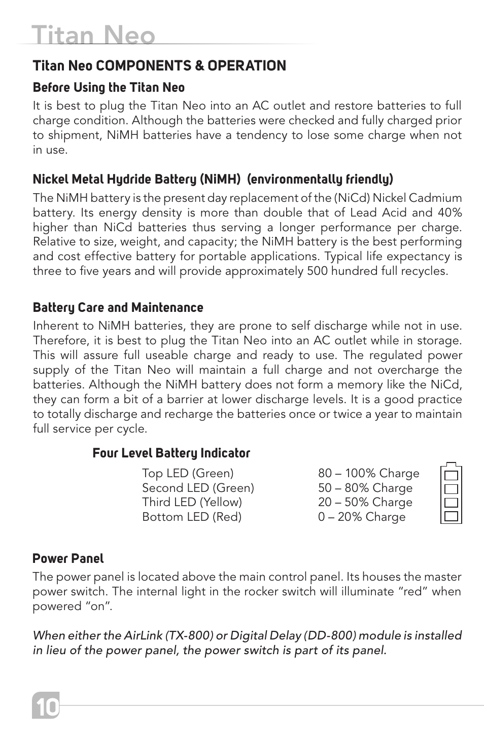 Titan neo | TeachLogic Titan Neo User Manual | Page 10 / 44