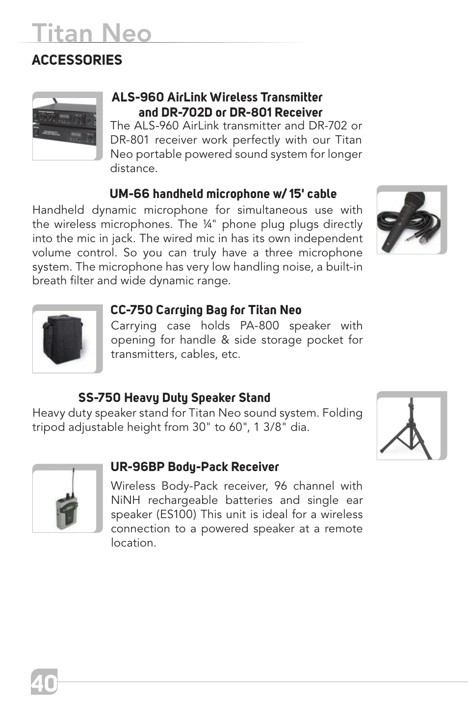 Titan neo | TeachLogic Titan Neo User Manual | Page 40 / 44