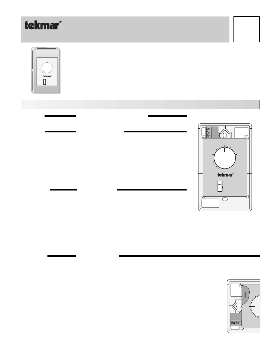 tekmar 055 RTU User Manual | 2 pages