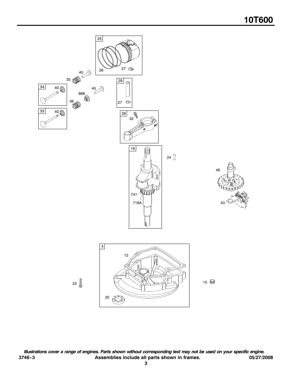 Briggs & Stratton 10T600 User Manual | Page 3 / 9