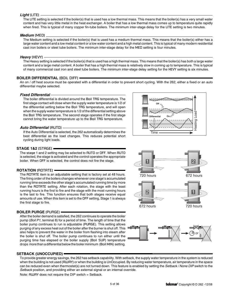 tekmar 262 Boiler Control Installation User Manual | Page 5 / 36