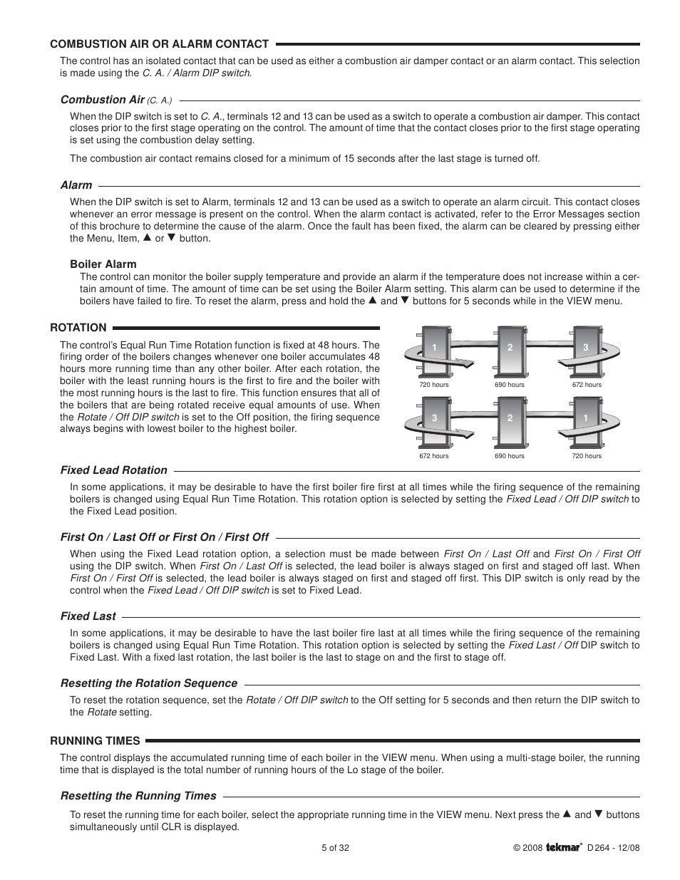 tekmar 264 Boiler Control User Manual | Page 5 / 32