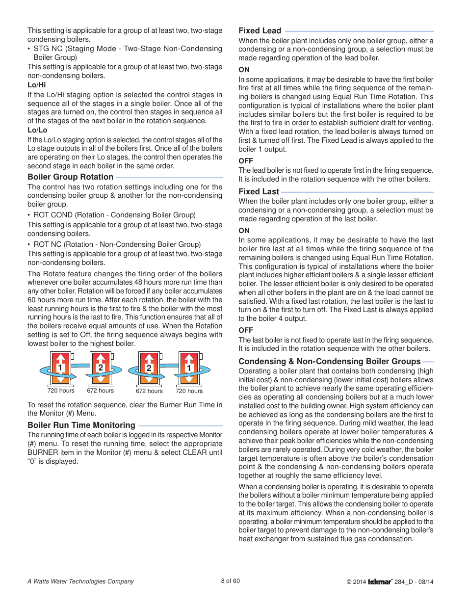 tekmar 284 Boiler Control User Manual | Page 8 / 60