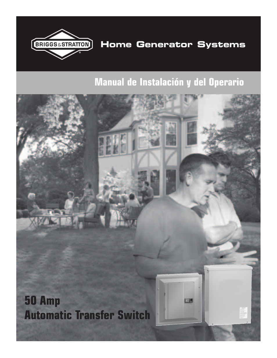 50 amp automatic transfer switch | Briggs & Stratton Switch User Manual | Page 17 / 40