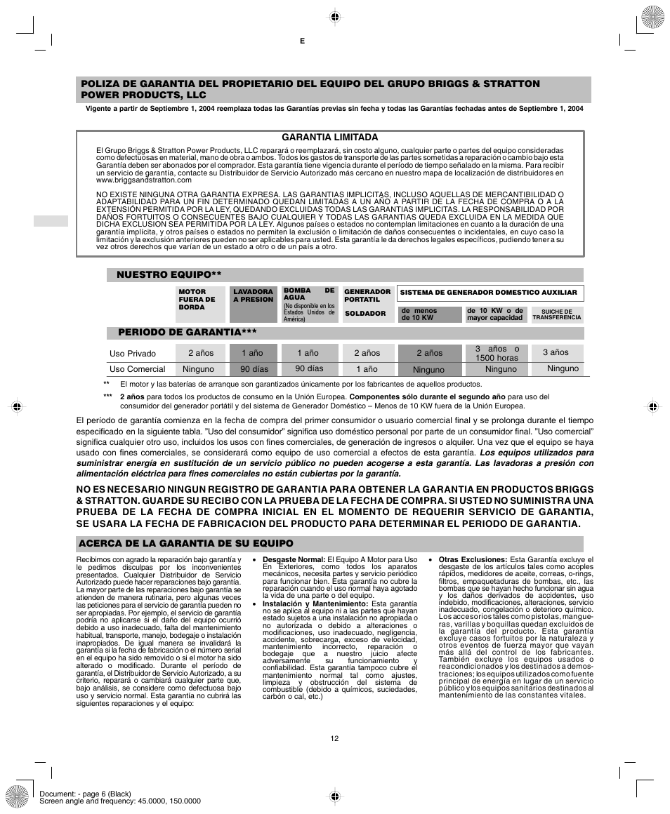 Briggs & Stratton AA0201-0101 User Manual | Page 14 / 24