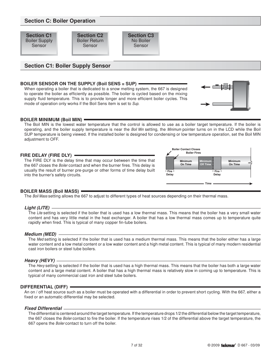 tekmar 667 Snow Detector & Melting Control Installation User Manual | Page 7 / 32
