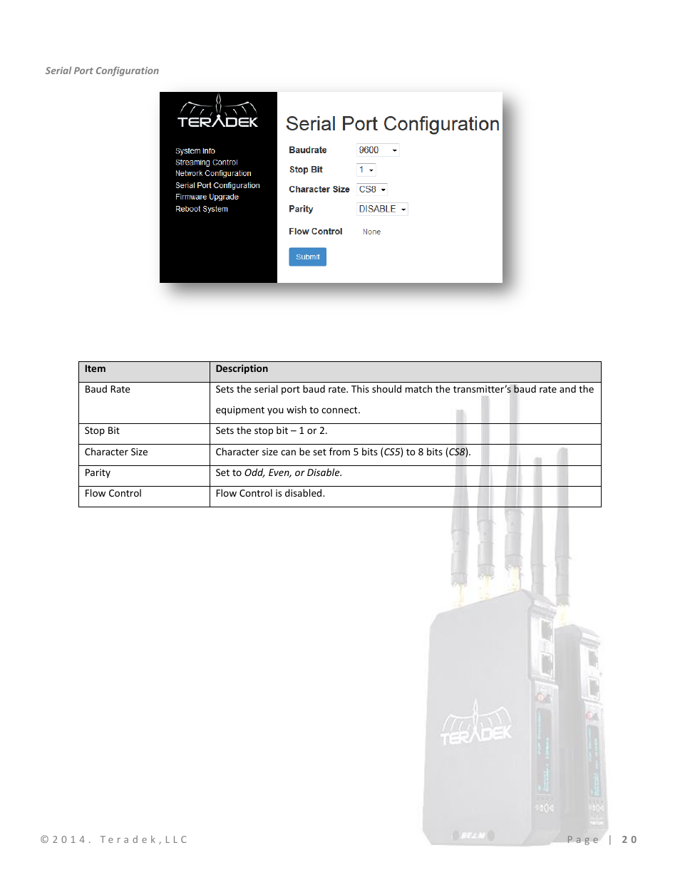 Teradek Beam User Manual | Page 22 / 29