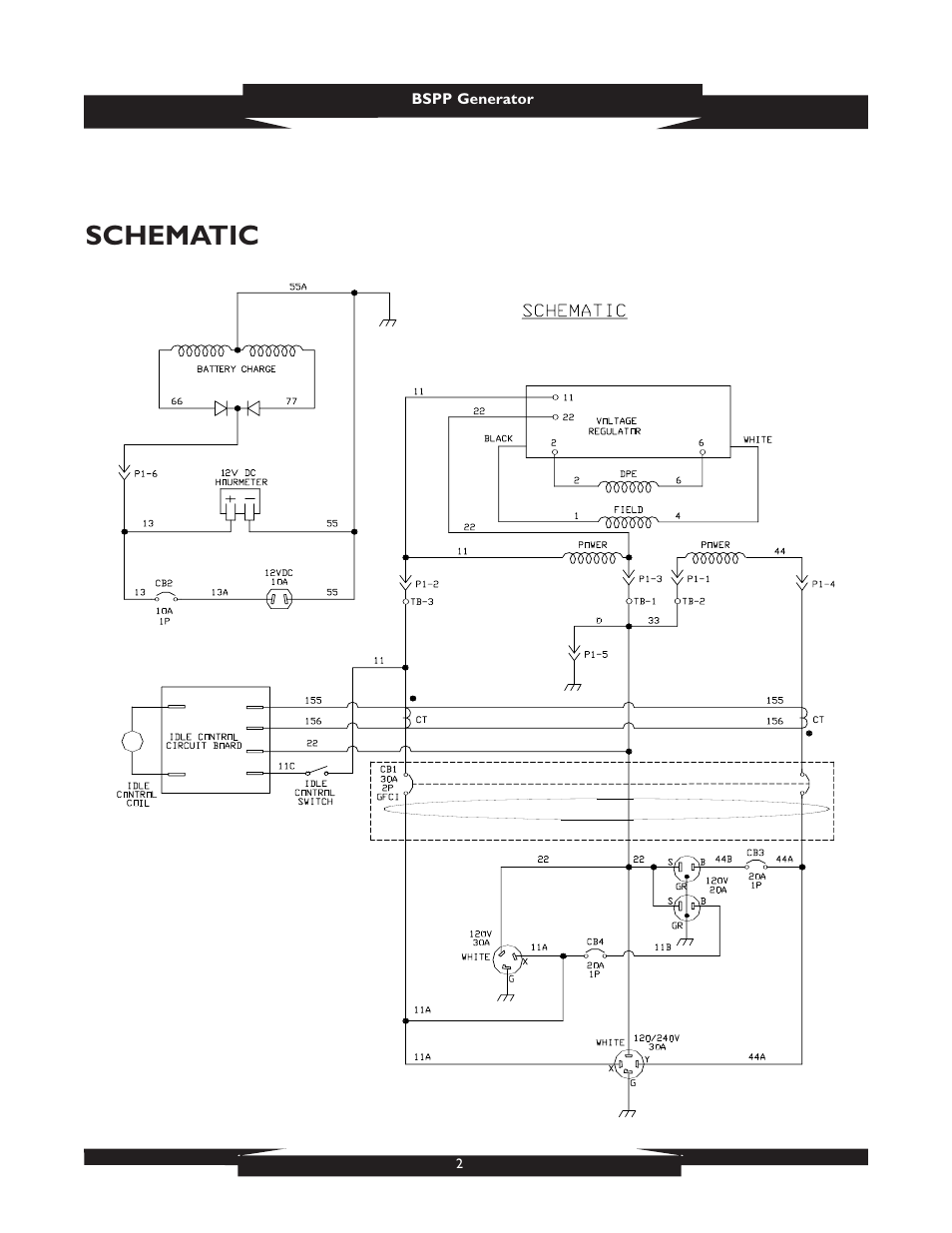 Schematic | Briggs & Stratton 1933 User Manual | Page 2 / 8